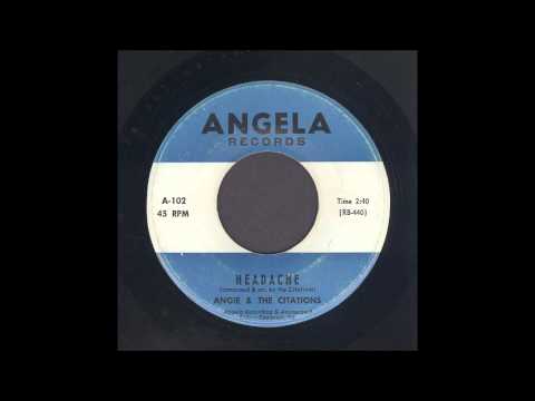 Angie &amp; The Citations - Headache - Surf Instrumental 45