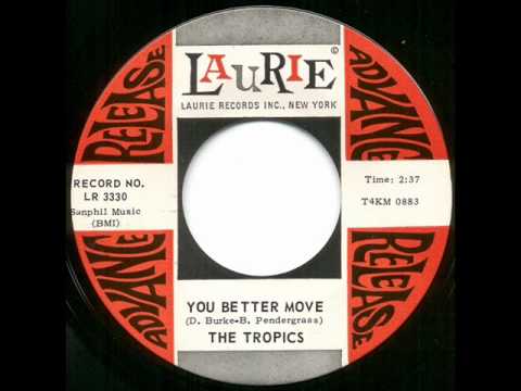 Tropics - you better move