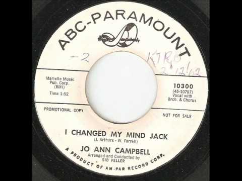 JO ANN CAMPBELL I Changed My Mind Jack ABC