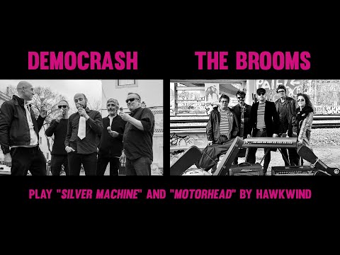 Democrash/The Brooms: Hawkwind tribute split 7&quot; - Teaser