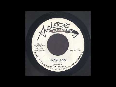 Johnny &amp; The Volumes - Ticker Tape - Rockabilly Instrumental 45