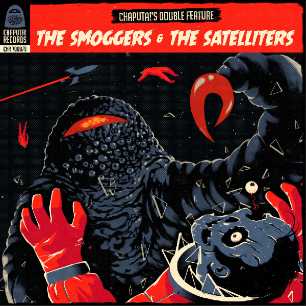 THE SMOGGERS & THE SATELLITERS 2x7" (gatefold)