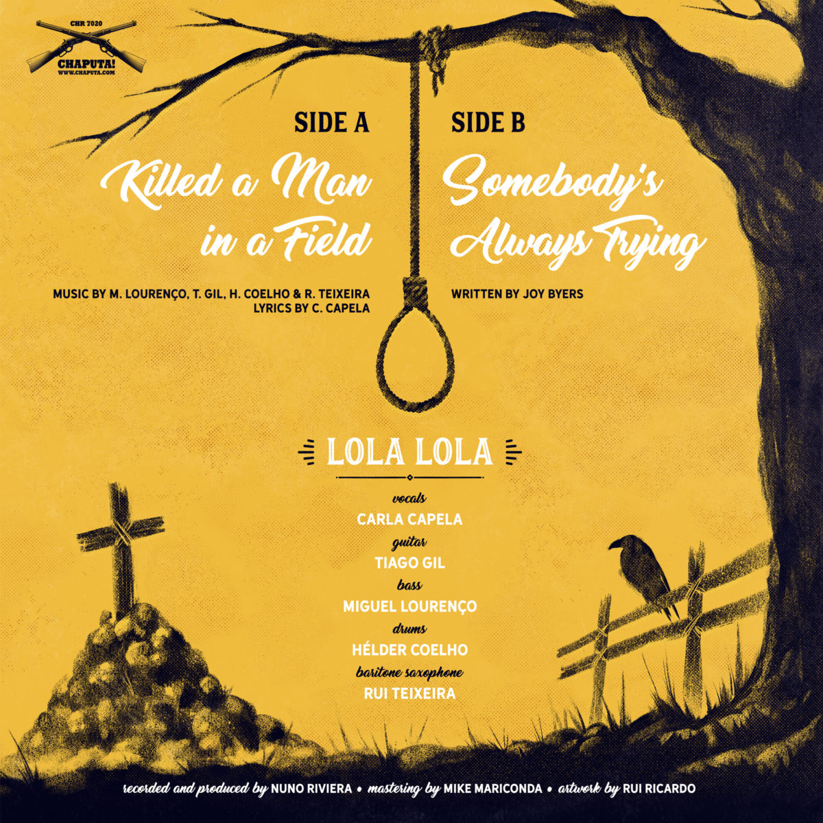 Lola Lola: Killed a Man In a Field 7" - Image 2