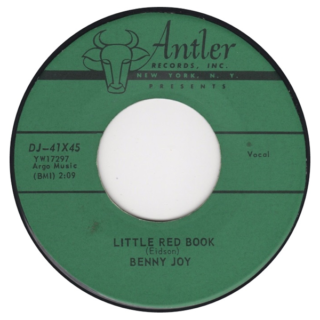 BENNY JOY: Little Red Book / Crash the Party (Antler) 7”