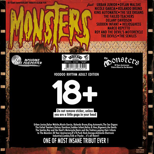 VA 30 Years Anniversary Tribute Album For The Monsters LP+CD pic