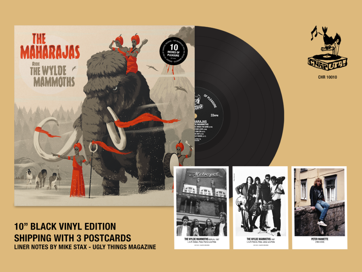 THE MAHARAJAS: Ride The Wylde Mammoths 10" - Image 2