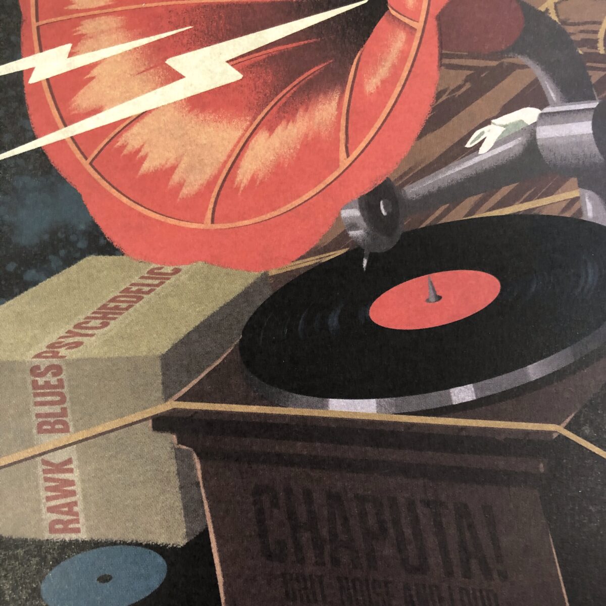 Sailing Against Shit Music - Poster (free with all LP orders) - Image 5