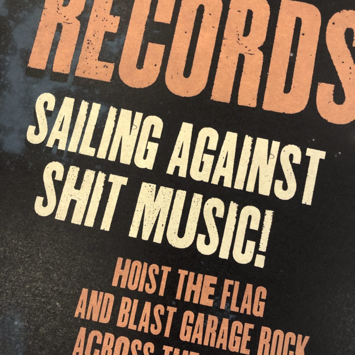 Sailing Against Shit Music - Poster (free with all LP orders) - Image 7