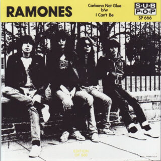 RAMONES: Carbona Not Glue 7"