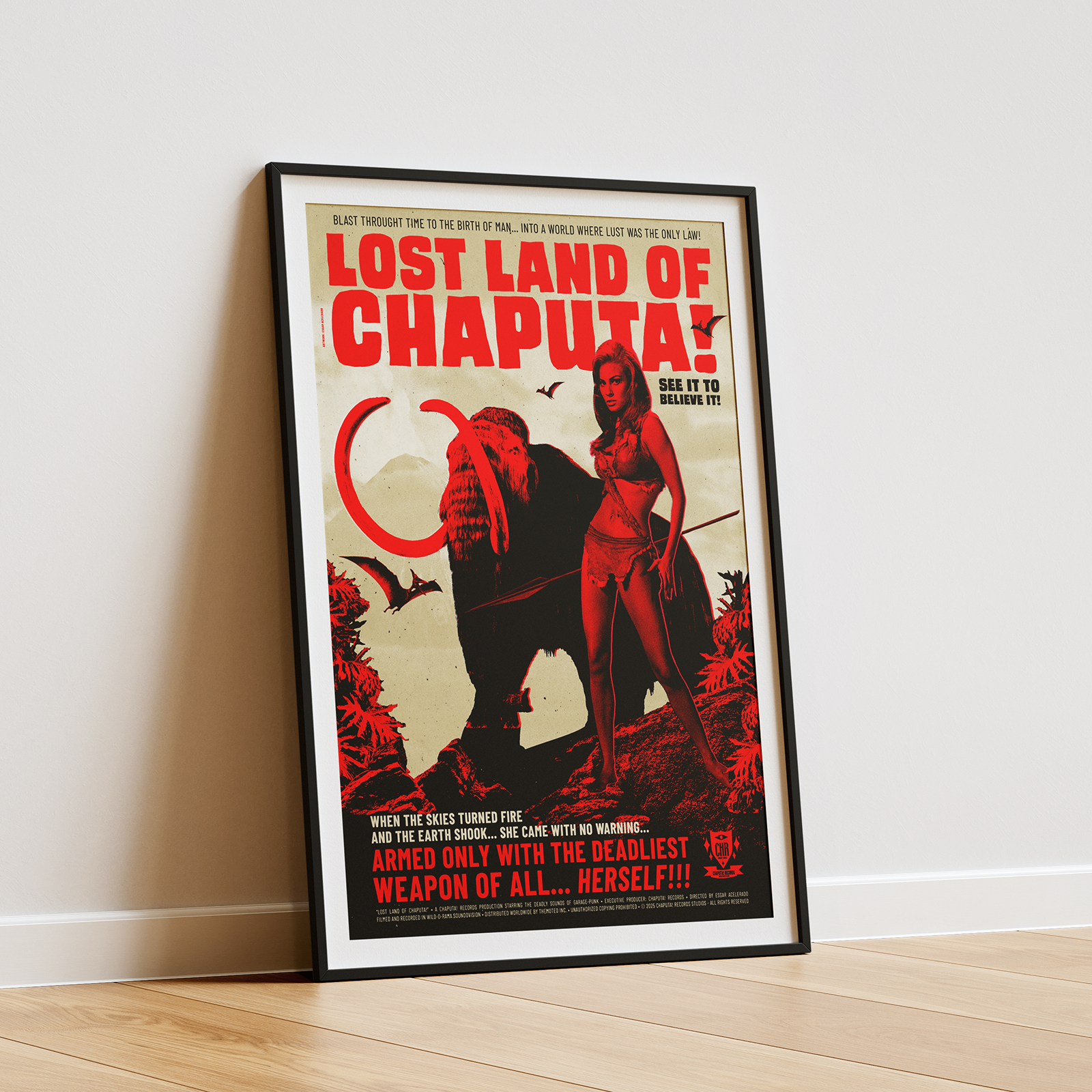 Lost Land Of Chaputa! – Poster (free with all LP orders)