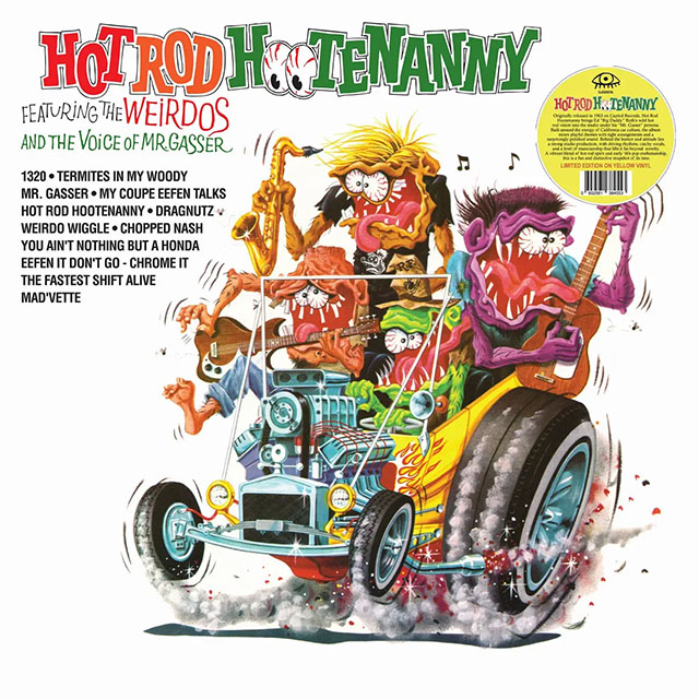 MR. GASSER & THE WEIRDOS: Hot Rod Hootenanny LP
